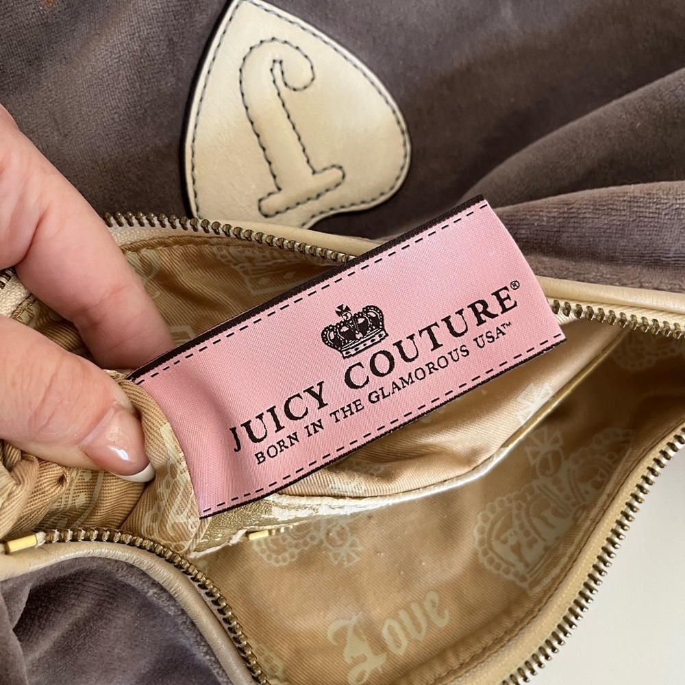 Y2K JUICY COUTURE Velour Bag - Picture 10 of 12
